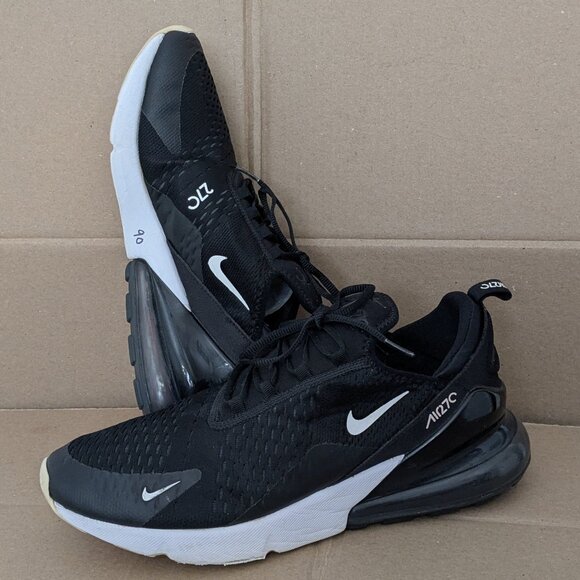Nike Men\'s Air Max 270 Running Shoe, AH8050 002, Black/Anthracite-White, Sz 13 . main image 11